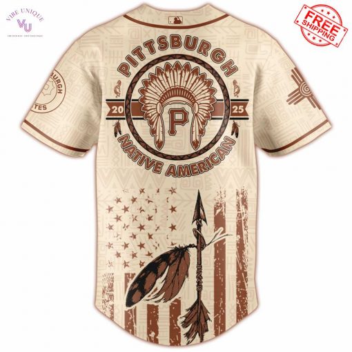 2025 Pittsburgh Pirates x Native American Heritage Limited Baseball Jersey
