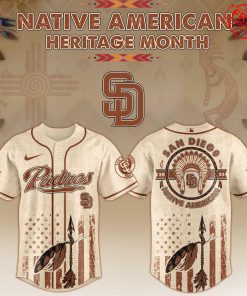2025 SD Padres x Native American Heritage Limited Baseball Jersey