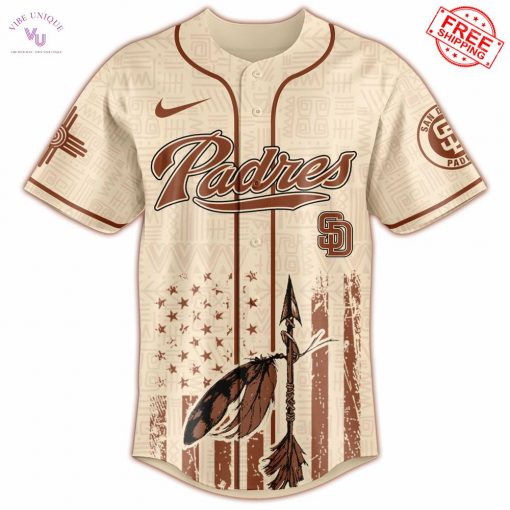 2025 SD Padres x Native American Heritage Limited Baseball Jersey