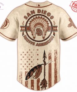 2025 SD Padres x Native American Heritage Limited Baseball Jersey 3