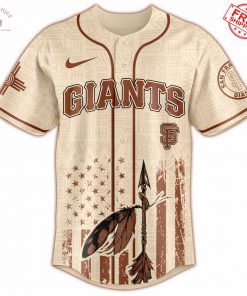 2025 SF Giants x Native American Heritage Limited Baseball Jersey