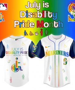 2025 Seattle Mariners Disability Pride Month Limited Baseball Jersey