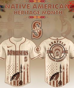 2025 Seattle Mariners x Native American Heritage Limited Baseball Jersey