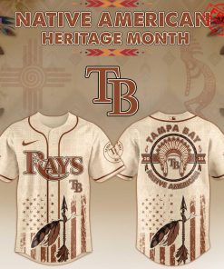 2025 Tampa Bay Rays x Native American Heritage Limited Baseball Jersey