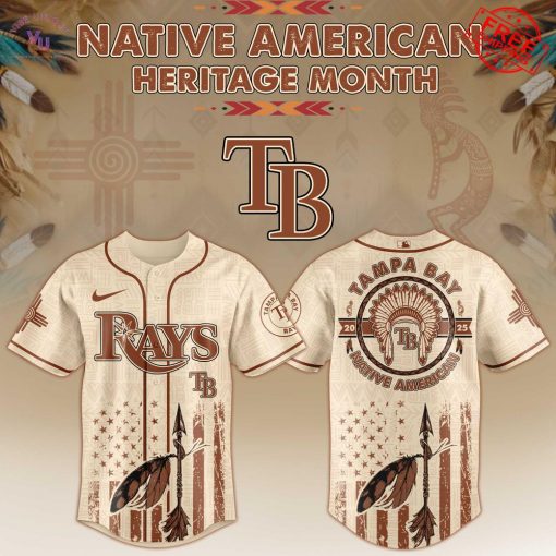 2025 Tampa Bay Rays x Native American Heritage Limited Baseball Jersey