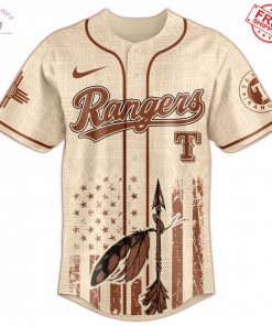 2025 Texas Rangers x Native American Heritage Limited Baseball Jersey