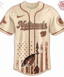 2025 Washington Nationals x Native American Heritage Limited Baseball Jersey