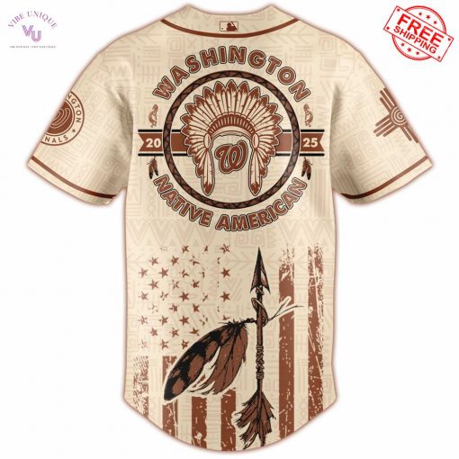 2025 Washington Nationals x Native American Heritage Limited Baseball Jersey
