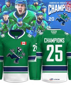 Abbotsford Canucks AHL Champions Cup 2025 Limited Hockey Jersey
