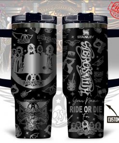Aerosmith Permanent Vacation Custom Name Limited 40oz Stanley Tumbler