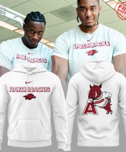 Arkansas Razorback 2025 Limited White Merch Collection
