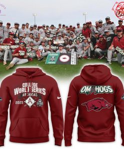 Arkansas Razorbacks College World Series 2025 Limited Merch Collection
