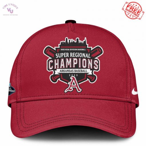 Arkansas Razorbacks Super Regional Champions 2025 Limited Merch Collection