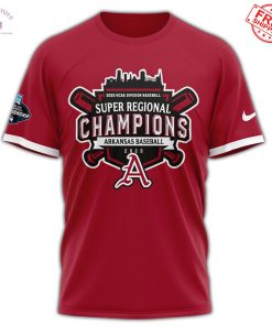 Arkansas Razorbacks Super Regional Champions 2025 Limited Merch Collection 4