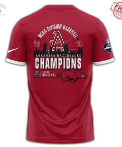 Arkansas Razorbacks Super Regional Champions 2025 Limited Merch Collection 5