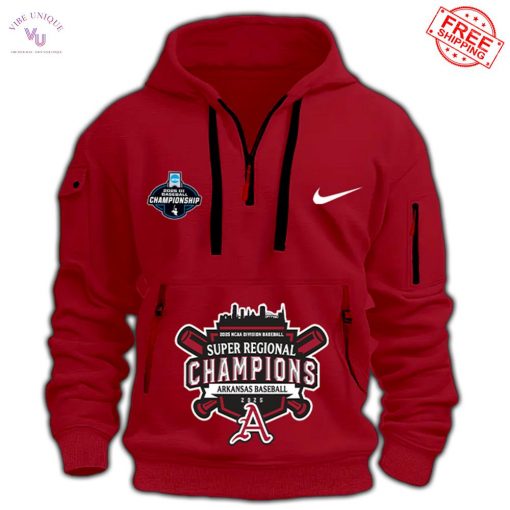 Arkansas Razorbacks Super Regional Champions 2025 Limited Merch Collection
