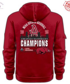 Arkansas Razorbacks Super Regional Champions 2025 Limited Merch Collection 9