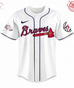 Atlanta Braves Stray Kids Domin ATE World Tour 2025 Limited Baseball Jersey