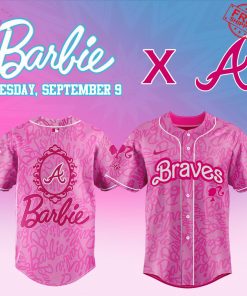 Atlanta Braves x Barbie Sep 2025 Limited Baseball Jersey