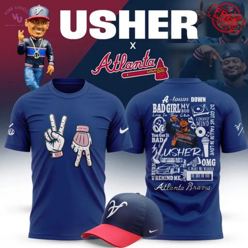 Atlanta Braves x Usher Night 2025 Limited Merch Collection