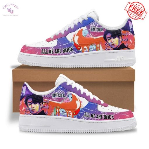 BTS Jungkook We Are Back 2025 Limited Air Force 1