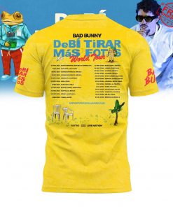Bad Bunny Debi Tirar Mas Fotos World Tour 2026 Limited T Shirt 3