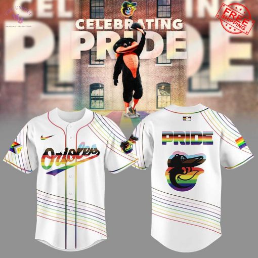 Baltimore Orioles Celebrating Pride 2025 Limited Baseball Jersey