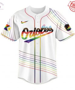 Baltimore Orioles Celebrating Pride 2025 Limited Baseball Jersey