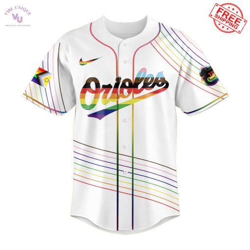 Baltimore Orioles Celebrating Pride 2025 Limited Baseball Jersey