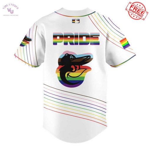 Baltimore Orioles Celebrating Pride 2025 Limited Baseball Jersey