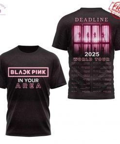 Blackpink In Your Area Dead Line World Tour 2025 Limited Merch Collection