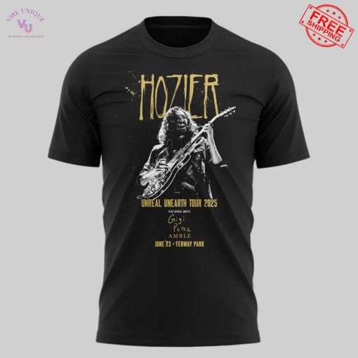 Boston Red Sox x Hozier Unreal Unearth Tour 2025 Limited T-Shirt