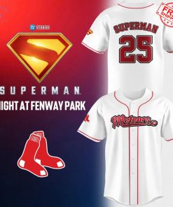 Boston Red Sox x Superman Night At Metropolis Meteors 2025 Limited Baseball Jersey