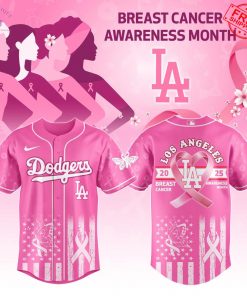 Breast Cancer Awareness Month 2025 x Dodger Limited Baseball Jersey