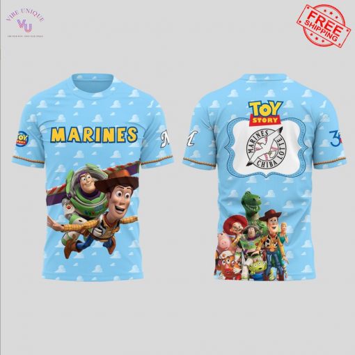 Chiba Lotte Marines Toy Story 30 Years and Beyond Limited T-Shirt