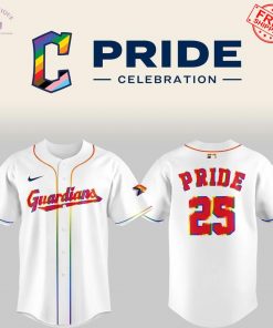Cleveland Guardians Pride Celebration 2025 Limited Baseball Jersey