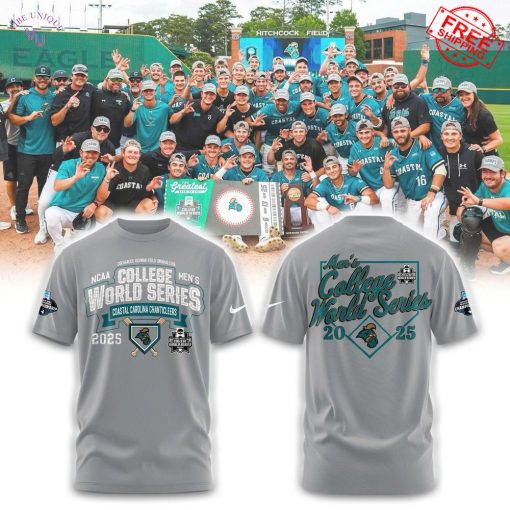 Coastal Carolina Chanticleers College World Series 2025 Limited Merch Collection
