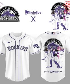 Colorado Rockies Hololive 2025 Limited Baseball Jersey