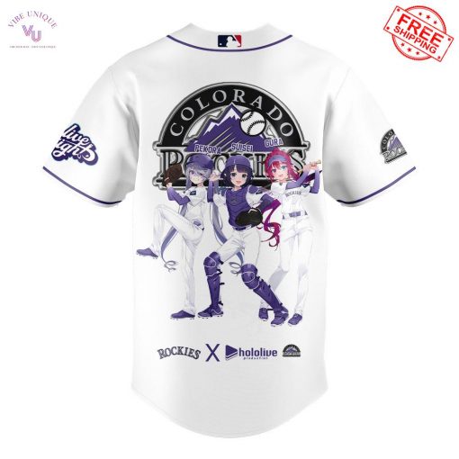 Colorado Rockies Hololive 2025 Limited Baseball Jersey