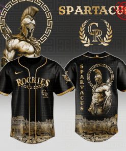 Colorado Rockies x Spartacus 2025 Limited Baseball Jersey