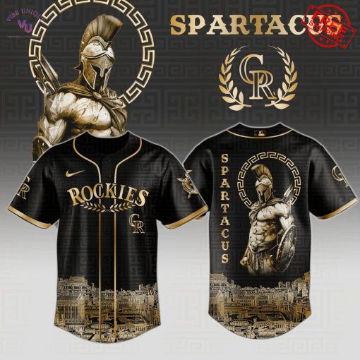 Colorado Rockies x Spartacus 2025 Limited Baseball Jersey