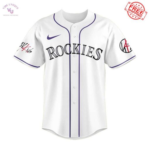 Colorado Rockies x Stray Kids dominATE World Tour 2025 Limited Baseball Jersey