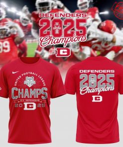 DC Defenders 2025 United Football League Champions Limited Merch Collection 3