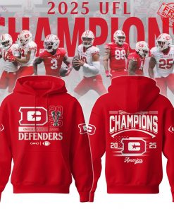 DC Defenders UFL 2025 Champions Limited Merch Collection