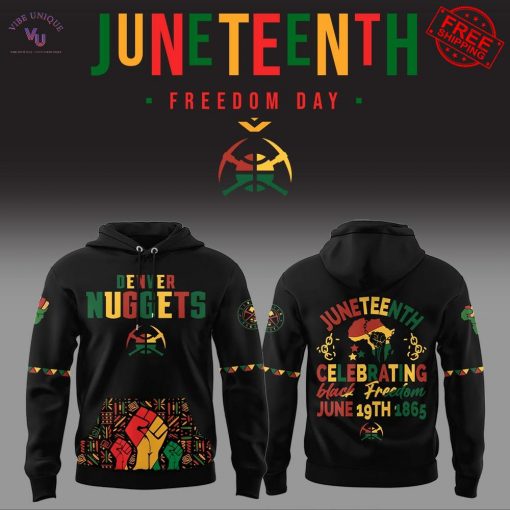 Denver Nuggets Juneteenth Freedom Day 2025 Limited Merch Collection