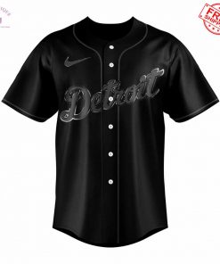 Detroit Tigers 2025 Back In Black Limited Baseball Jersey