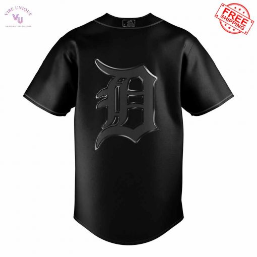 Detroit Tigers 2025 Back In Black Limited Baseball Jersey