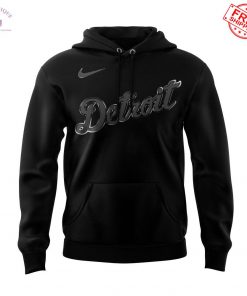 Detroit Tigers Back In Black 2025 Limited Hoodie