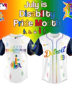Detroit Tigers Disability Pride Month 2025 Limited Baseball Jersey