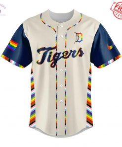 Detroit Tigers LGBT Pride 2025 Limited Baseball Jersey